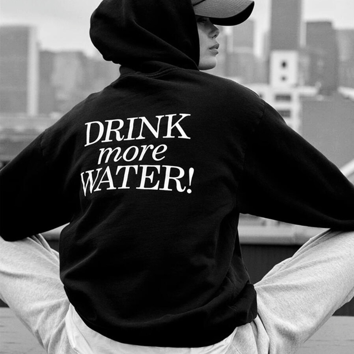 Street Style New York Fashion - Health Club-New York Hoodies impressos com