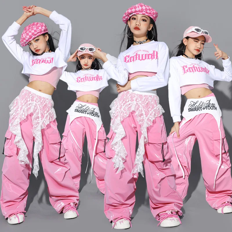 Street Fashion Kpop - Nova kpop jazz roupas de dança
