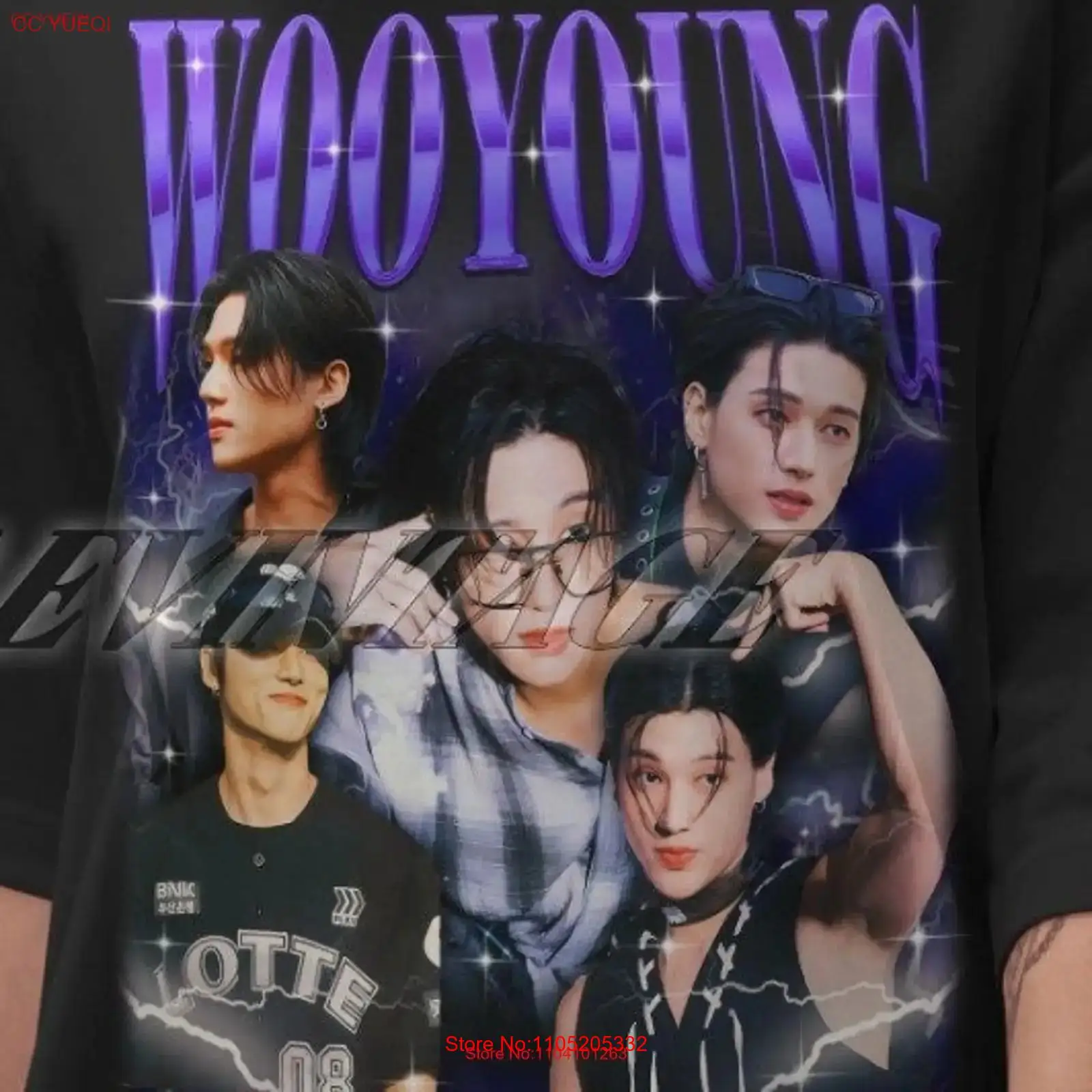 Street Fashion Kpop - Limitado woo jovem vintage t camisa