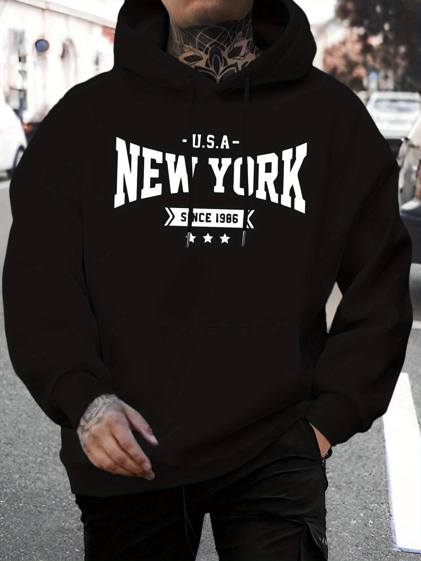 Street Style New York Fashion - Tendência de Moda Urbana Americana, Moletom