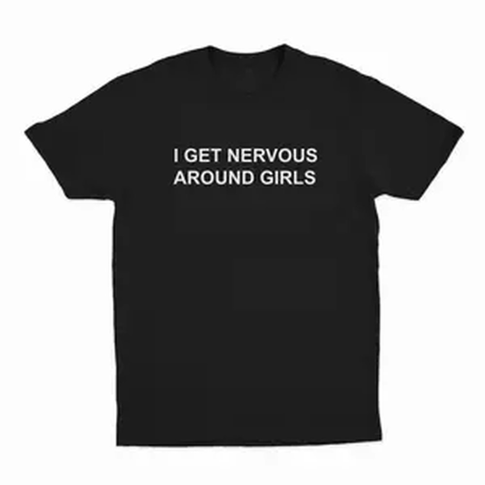 Street Fashion Usa - Camiseta 2026 Nova 'Eu Fico Nervoso