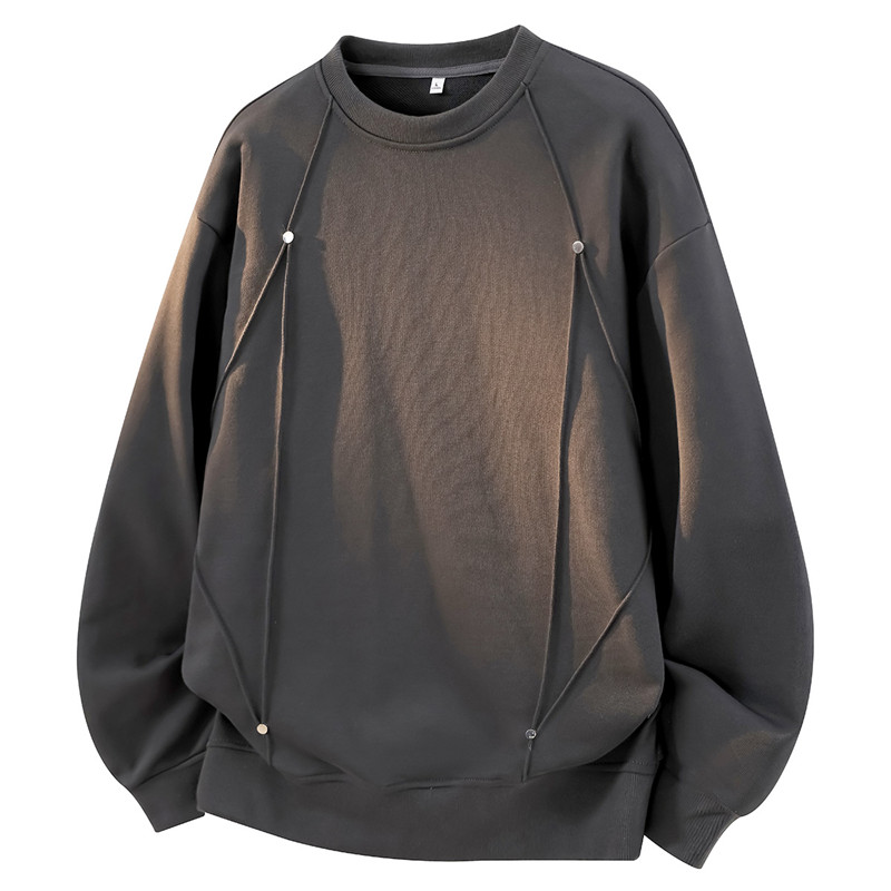 Moletom Masculino Oversized co - Oversized Crewneck Fleece avaliação e preço