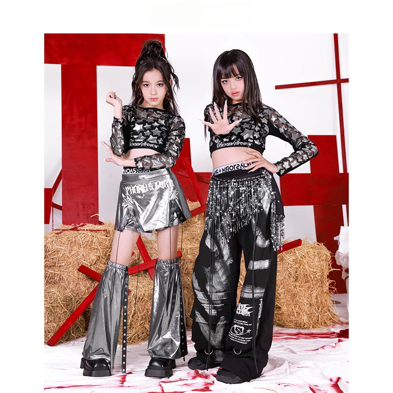 Novo Traje de Dança Jazz Kpop  - Street Fashion Kpop avaliação e preço
