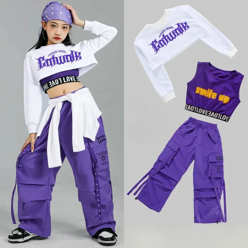 Crianças roupas de dança de ru - Street Fashion Kpop avaliação e preço