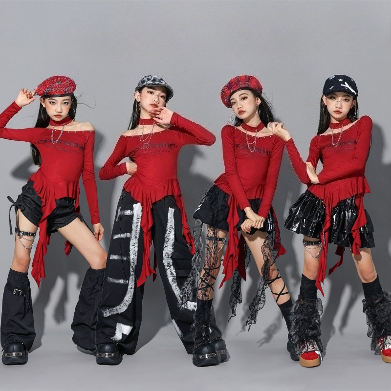 Meninas k-pop moda manga longa - Street Fashion Kpop avaliação e preço