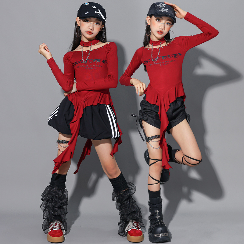 Meninas k-pop moda manga longa - Street Fashion Kpop avaliação e preço
