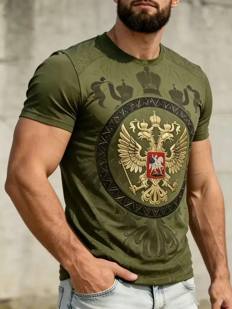 Camiseta masculina com estampa - Street Fashion Russia avaliação e preço