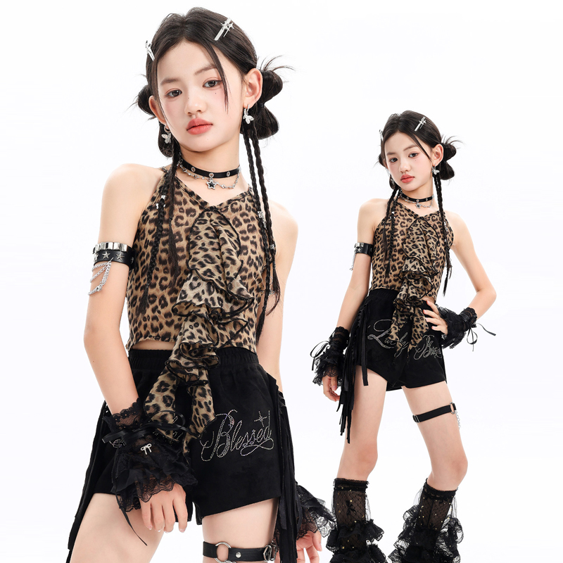 Trajes de Dança Jazz para Meni - Street Fashion Kpop avaliação e preço