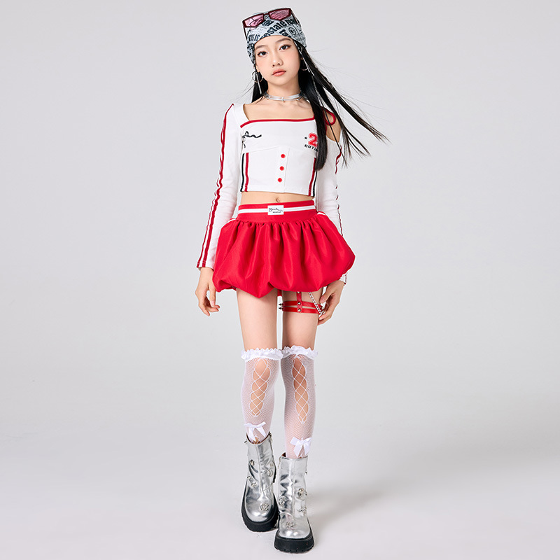Roupas de Hip Hop para Meninas - Street Fashion Kpop avaliação e preço