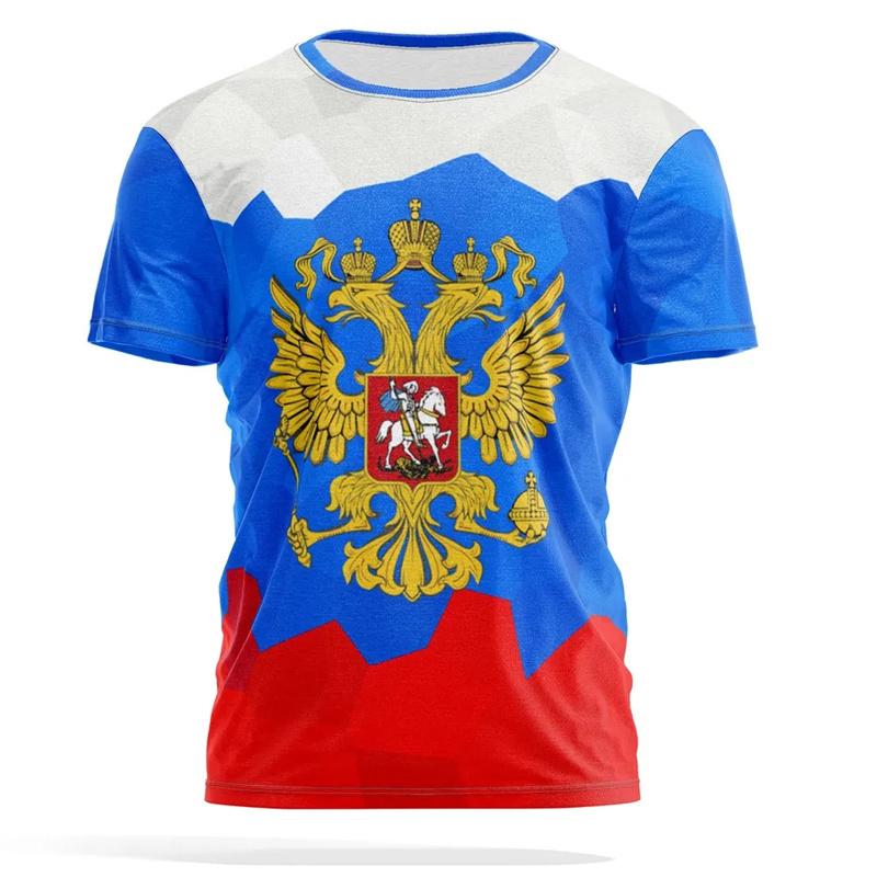 Emblema nacional russo impress - Street Fashion Russia avaliação e preço