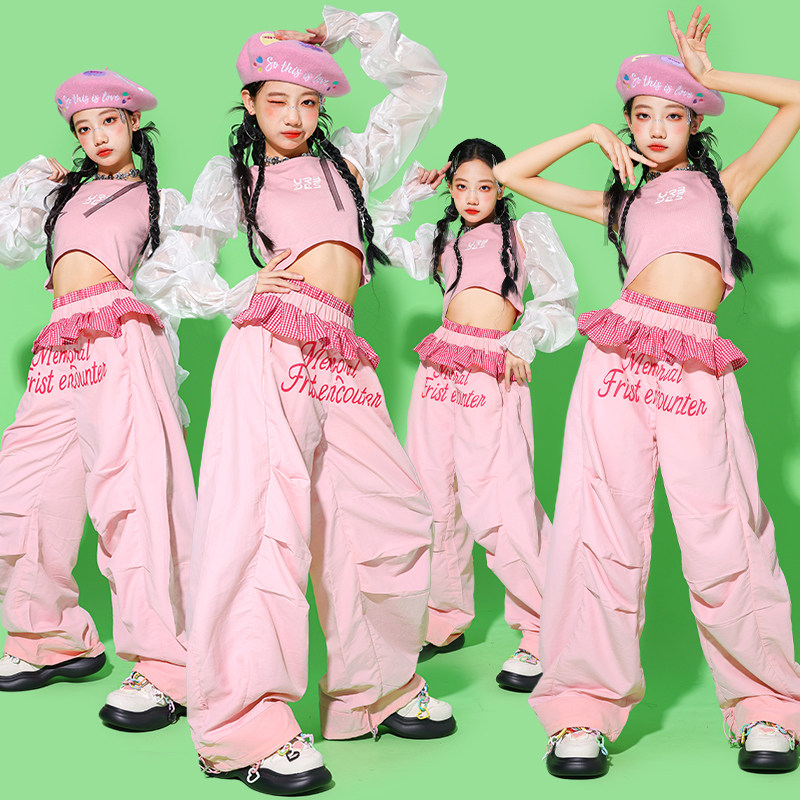Roupas de dança de jazz para m - Street Fashion Kpop avaliação e preço