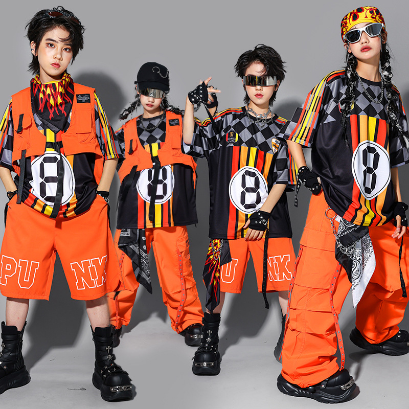 Conjunto de Roupas de Hip Hop  - Street Fashion Kpop avaliação e preço